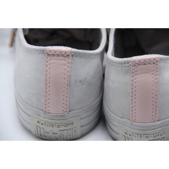 Chuck Taylor All Star Shoes Womens Size 7.5 Gray Suede Low Top Sneaker 157387c - Picture 5 of 8